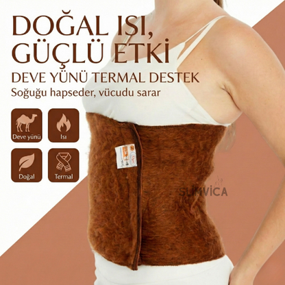Slimvica™ Doğal Deve Yünü Termal Korse (Erkek&Kadın)