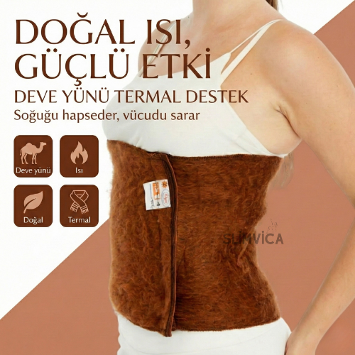 Slimvica™ Doğal Deve Yünü Termal Korse (Erkek&Kadın)