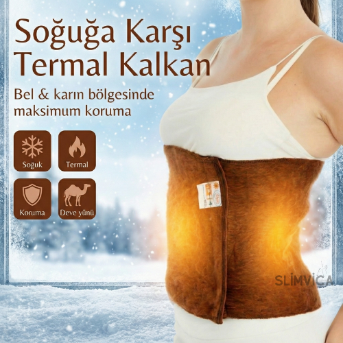 Slimvica™ Doğal Deve Yünü Termal Korse (Erkek&Kadın)